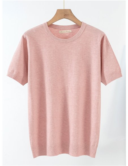 Jersey punto fino manga corta