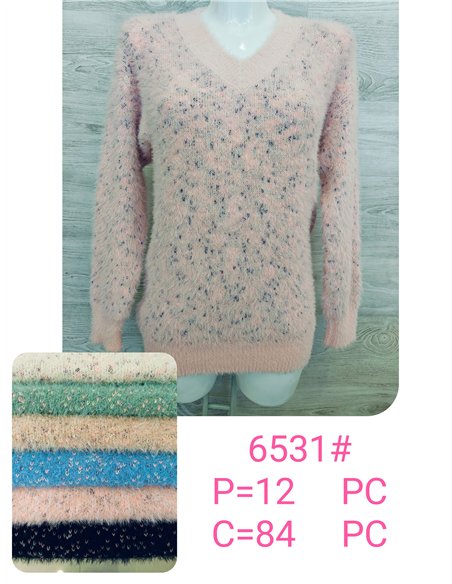 Jersey pelo cuello pico