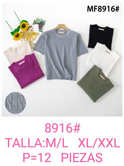 Jersey trenzado manga corta 2