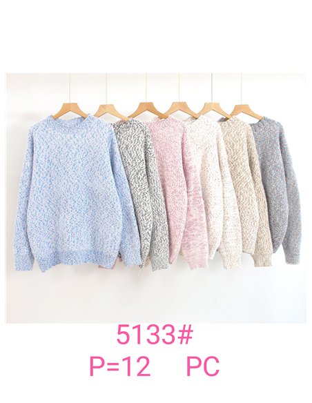 Jersey pelo cuello redondo