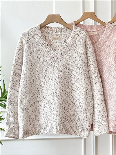 Jersey pelo escote pico