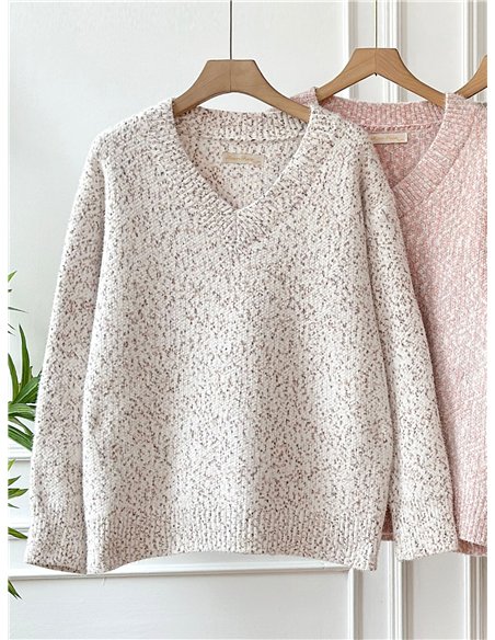 Jersey pelo escote pico