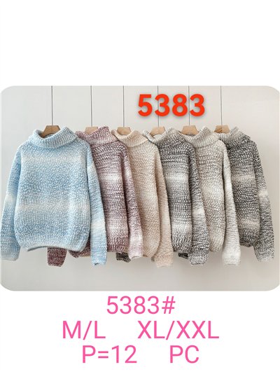 Jersey degradado cuello vuelto 2