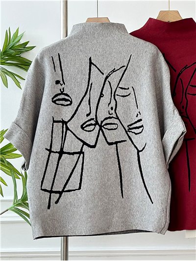 Jersey rostro cuello perkins