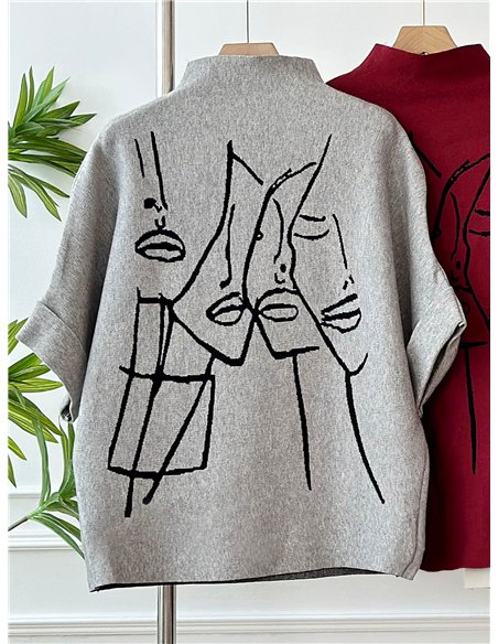 Jersey rostro cuello perkins