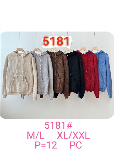 Sudadera chenilla con capucha 2