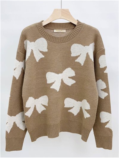 Jersey jacquard lazos