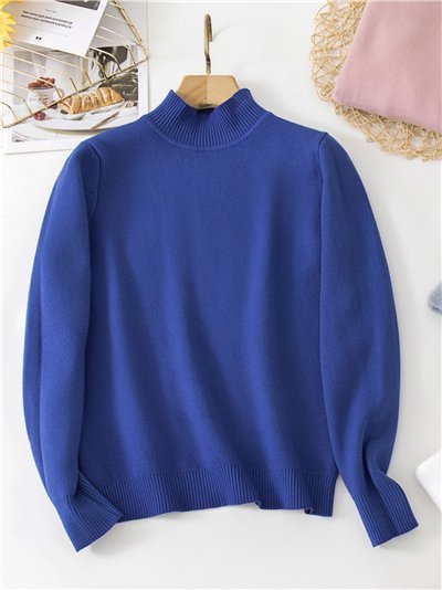 Jersey térmico felpa interior cuello perkins