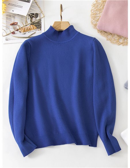 Jersey térmico felpa interior cuello perkins