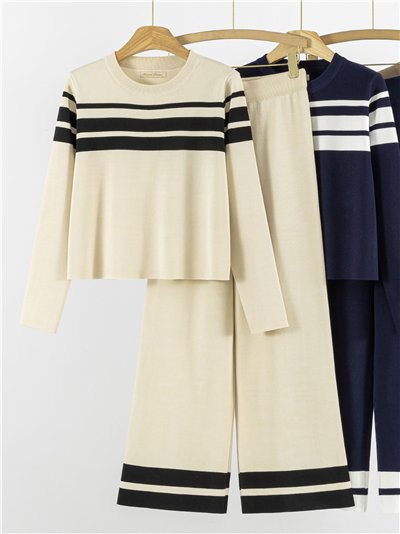 Conjunto Jersey franjas + Pantalón