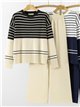 Conjunto Jersey rayas + Pantalón
