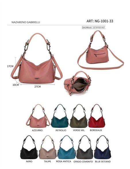 Bolso hobo nylon