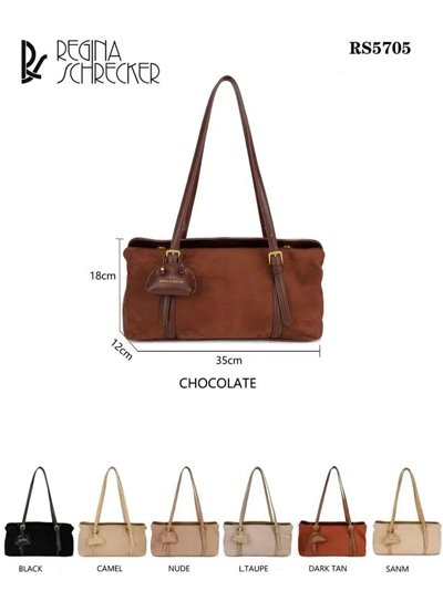 Bolso de hombro efecto ante