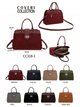 Bolso satchel combinado