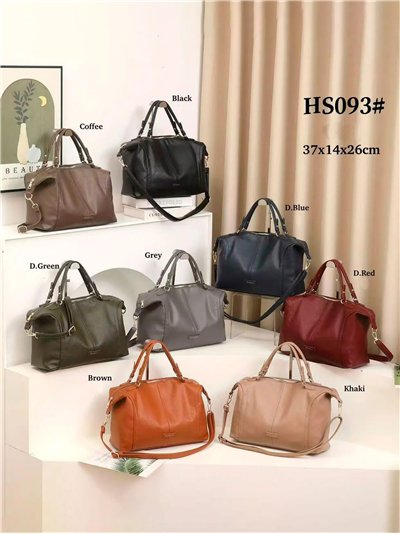 Bolso bowling con doble asa