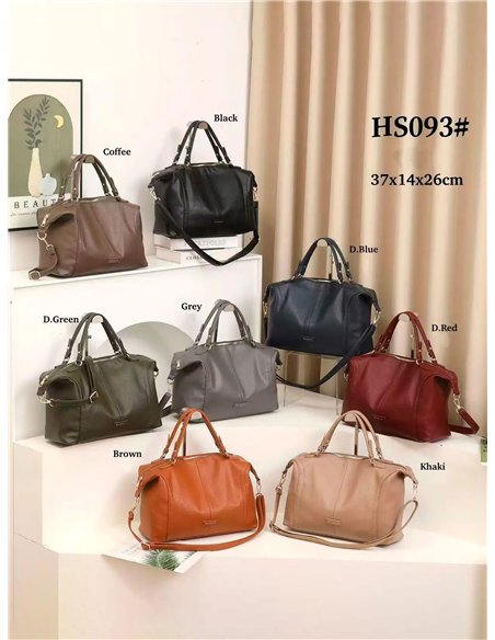 Bolso bowling con doble asa