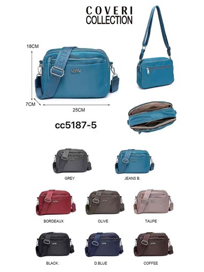 Bolso bandolera nylon