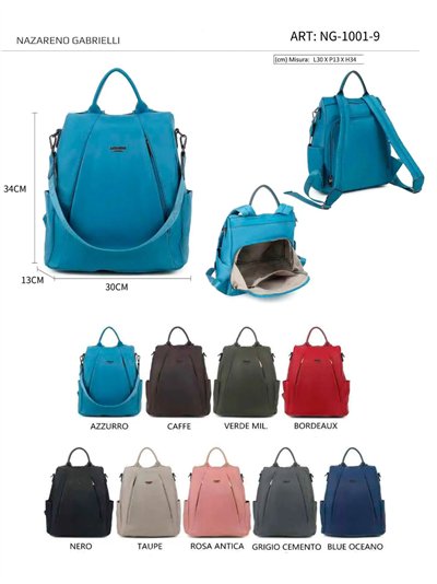 Mochila nylon antirrobo