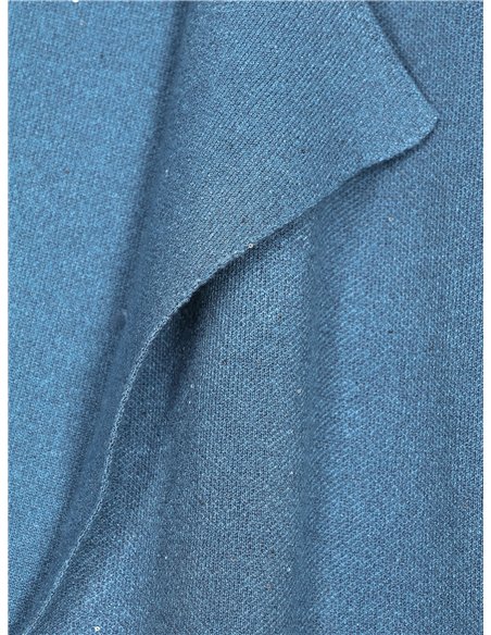 Chaleco largo punto lentejuelas