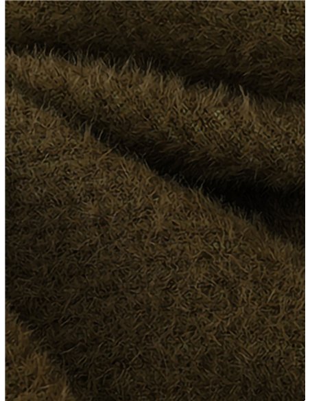 Jersey térmico largo canalé forro pelo cuello perkins