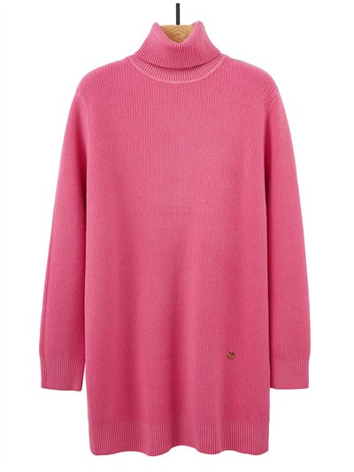 Jersey térmico largo canalé forro pelo cuello vuelto