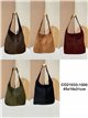 Bolso hobo grande piel serraje