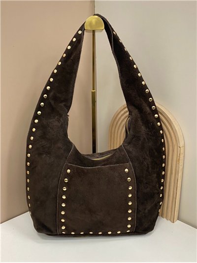 Hobo piel serraje con tachuelas 2