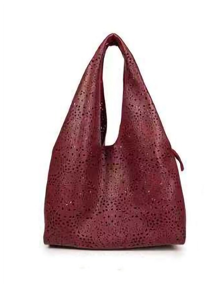 Bolso shopper calado + Bolso bandolera 2 piezas