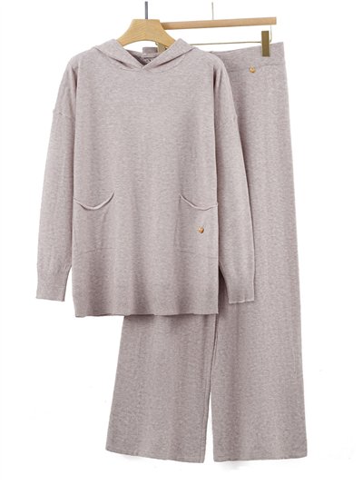 Conjunto Jersey amplio con capucha + Pantalón