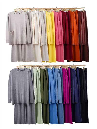 Conjunto Jersey amplio con capucha + Pantalón 2