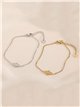 Pulsera cadena con charm