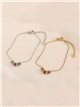 Pulsera cadena con circonitas