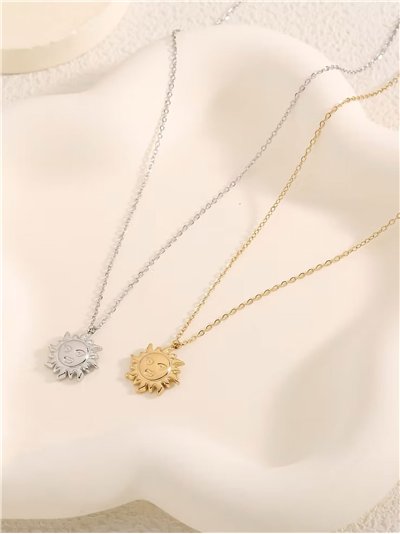 Collar cadena sol