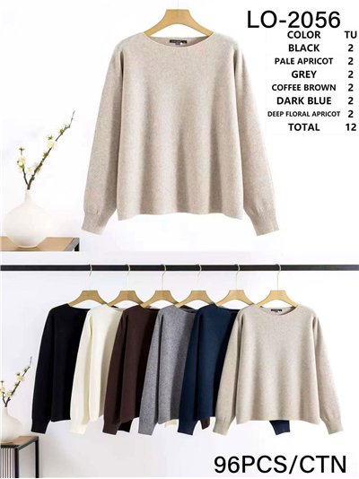 Jersey básico cuello redondo 2