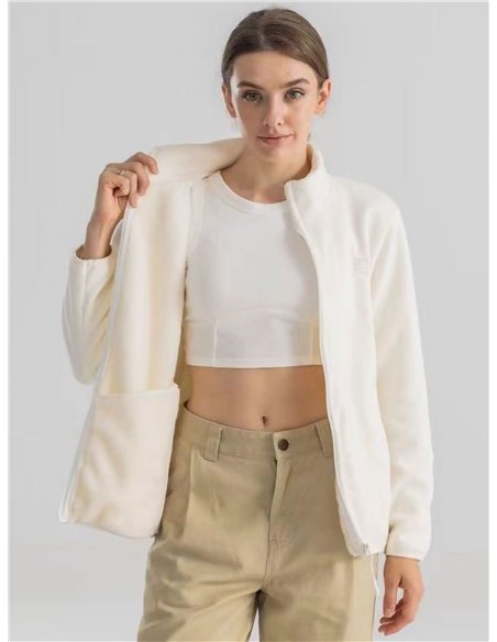 Chaqueta polar con cremallera