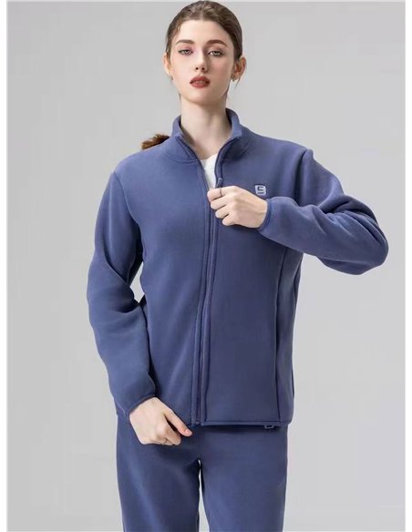 Chaqueta polar con cremallera