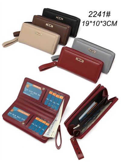 Cartera monedero grande corazones con asa