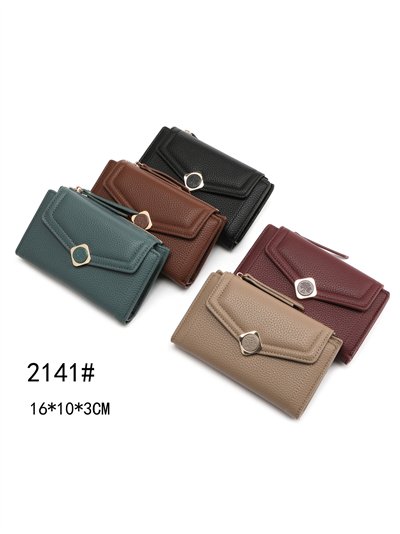 Cartera billetero mediana solapa árbol de la vida