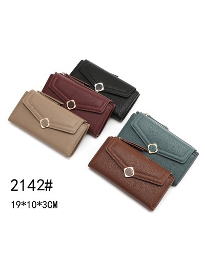 Cartera billetero grande solapa árbol de la vida