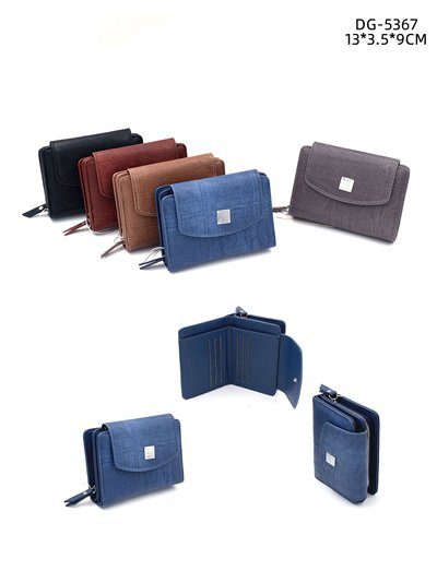 Monedero tarjetero con solapa