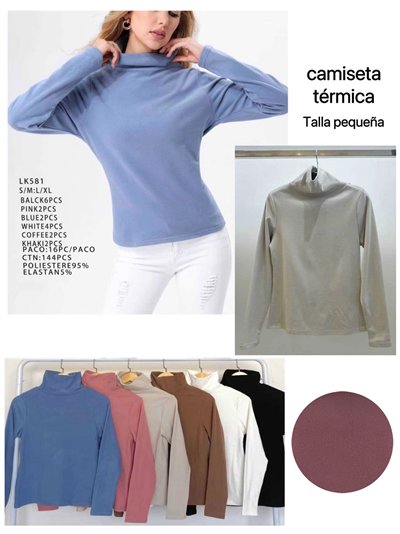 Camiseta térmica cuello vuelto 2