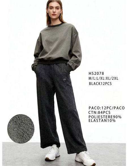 Pantalón jogger punto