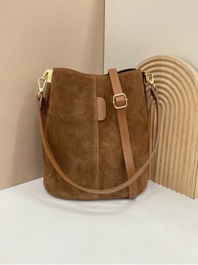 Wildleder Beuteltasche - AB-CO25076 2