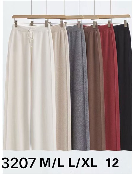 Pantalón recto punto soft