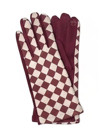 Guantes cuadros efecto ante 2