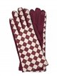 Guantes cuadros efecto ante