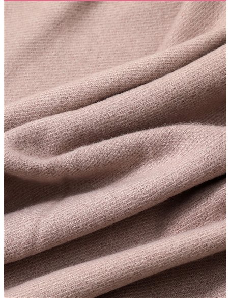 Bufanda básica punto cálido con flecos