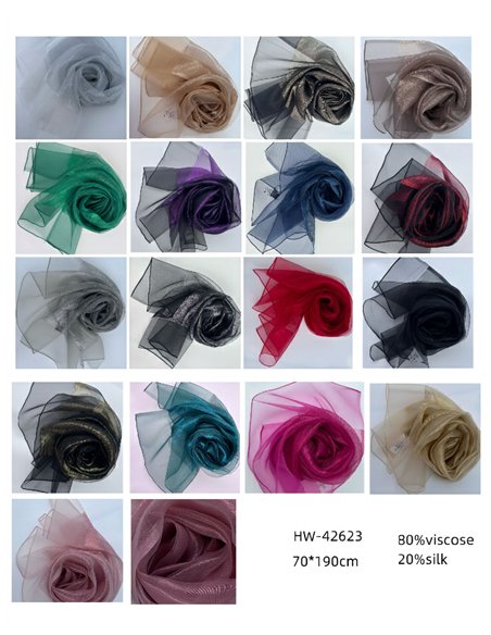 Chal fiesta metalizado