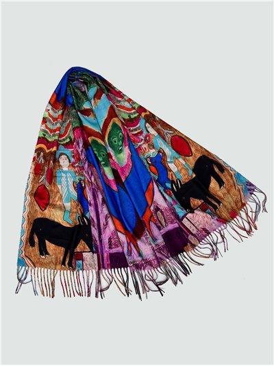 Bufanda reversible cuento ilustrado