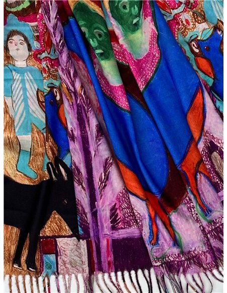 Bufanda reversible cuento ilustrado